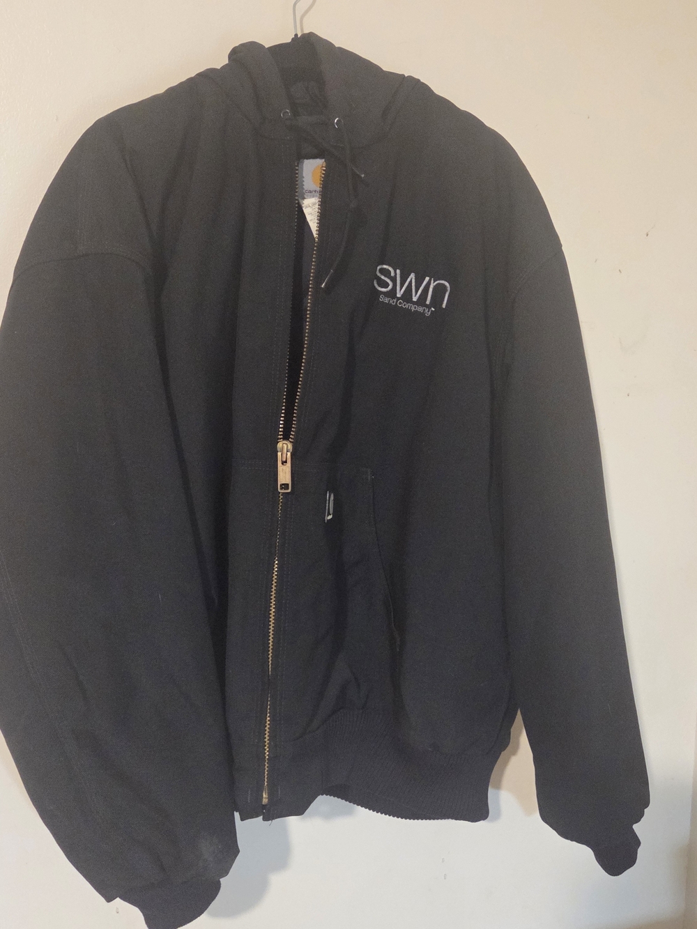 Carhartt Yukon Extreme Arctic Quilt Lined Jacket Mens Size 2XL Black J133 BLK